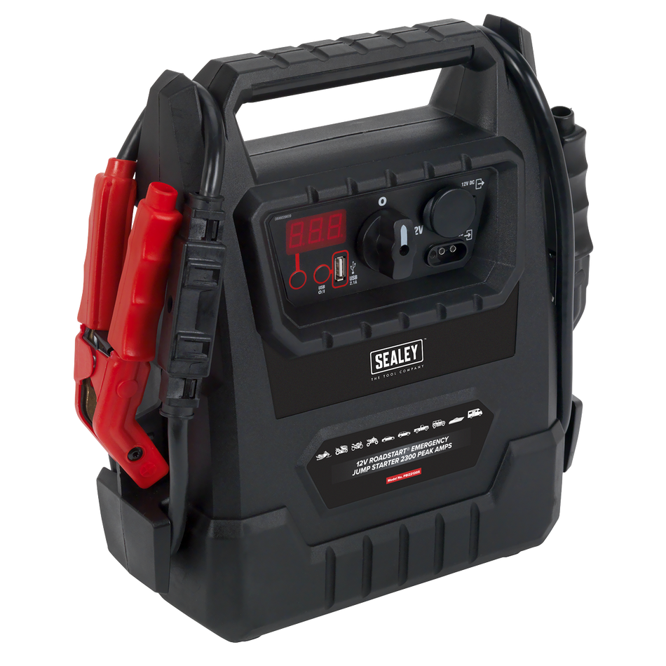 PBI2212GS 12V RoadStart Emergency Jump Starter 2300 Peak Amps