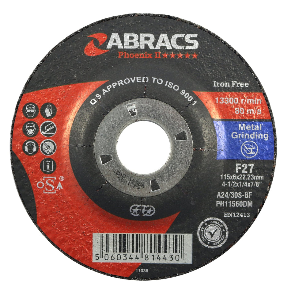 Proflex Metal Grinding Disc 115mm