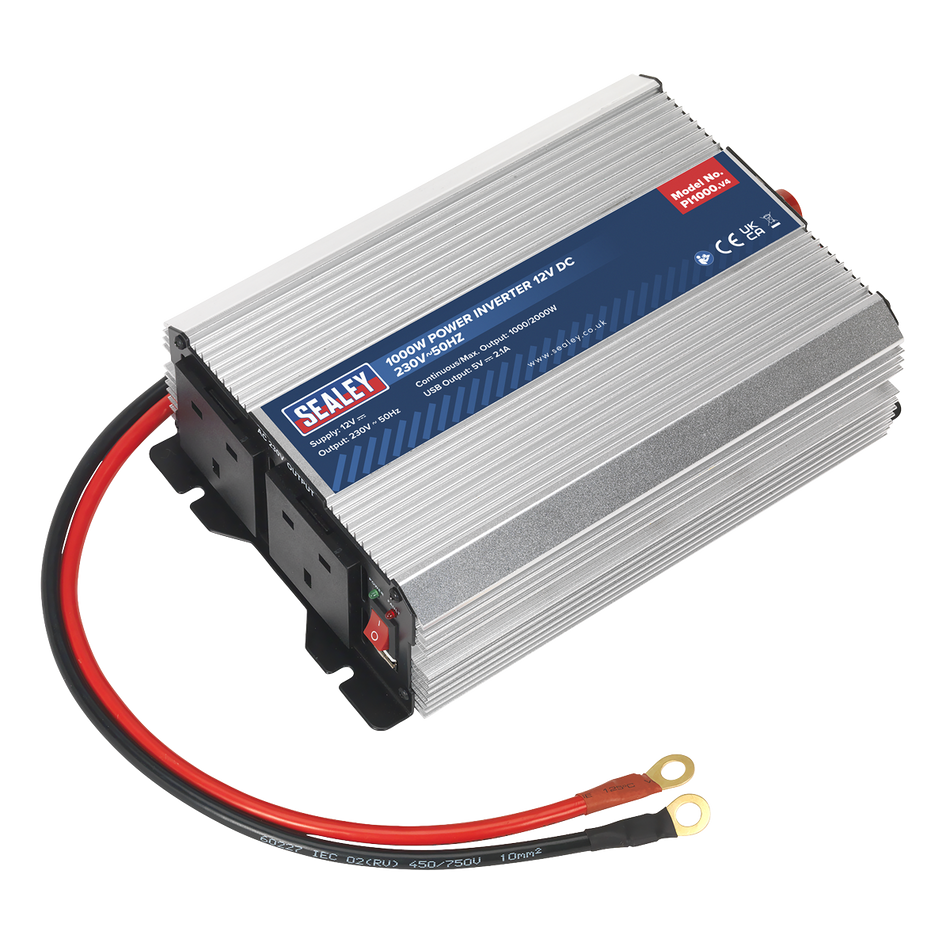 PI1000 Modified Sine Wave Power Inverter 1000W 12V