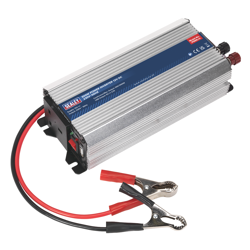 PI500 Modified Sine Wave Power Inverter 500W 12V