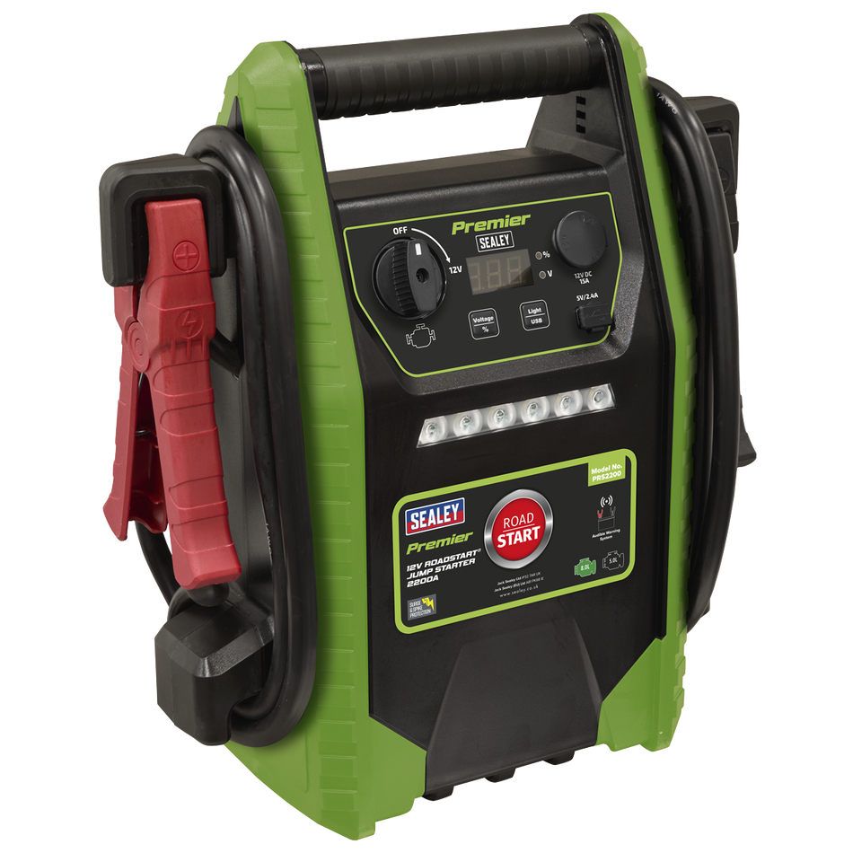 PRS2200 Premier 12V RoadStart Jump Starter 2200 Peak Amps