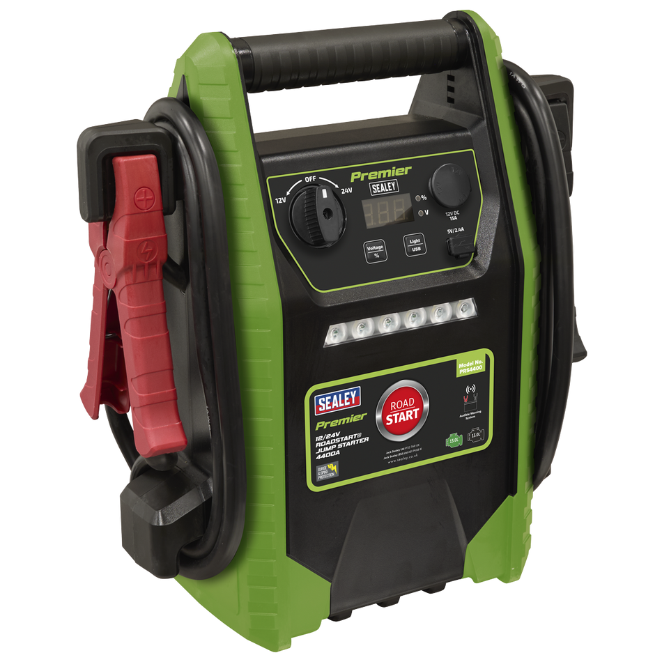 PRS4400 Premier 12/24V RoadStart Jump Starter 4400A Peak Amps