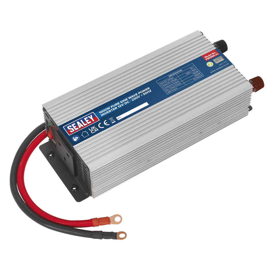 PSI1000 Pure Sine Wave Power Inverter 1000W 12V