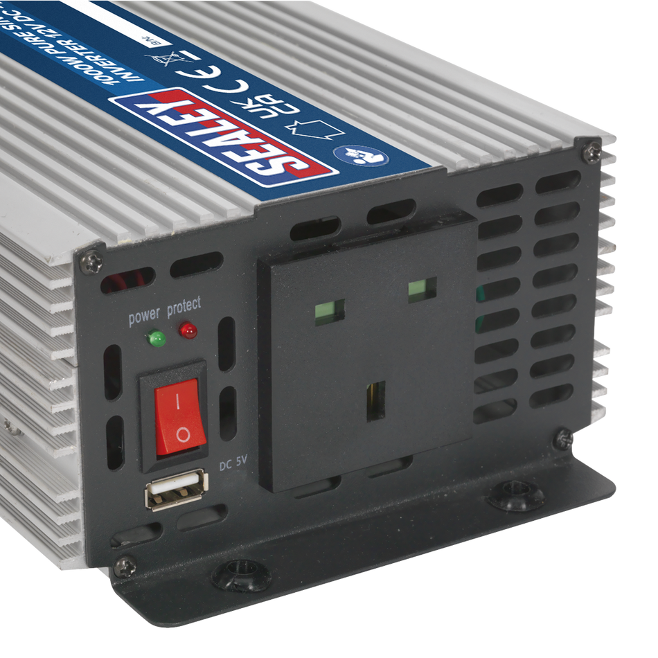 PSI1000 Pure Sine Wave Power Inverter 1000W 12V