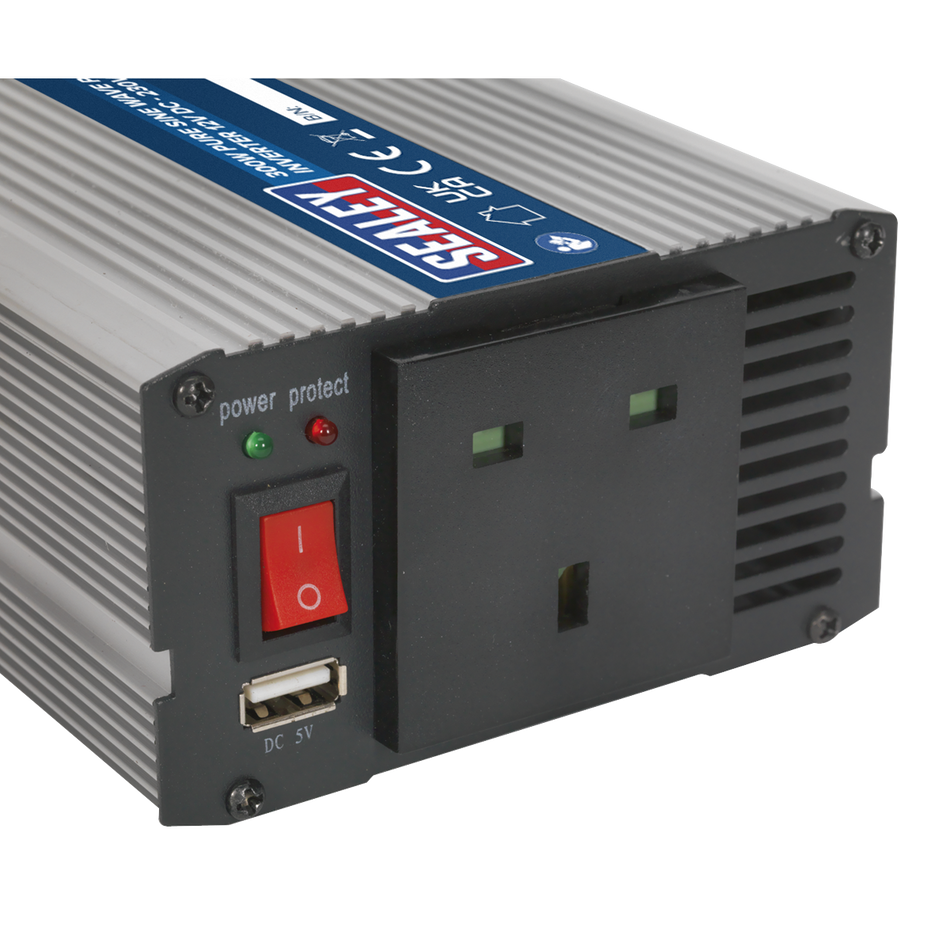 PSI300 Pure Sine Wave Power Inverter 300W 12V