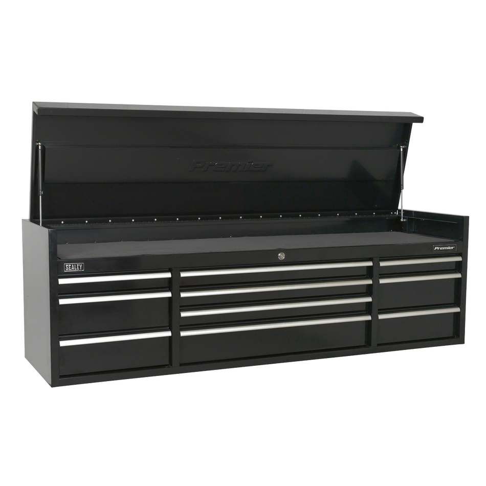 PTB181510 Premier Heavy-Duty Extra-Wide Topchest 10 Drawer 1830mm - Black