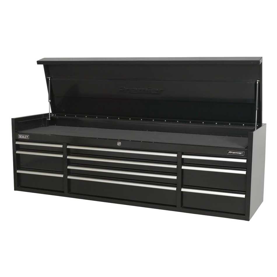 PTB181510 Premier Heavy-Duty Extra-Wide Topchest 10 Drawer 1830mm - Black