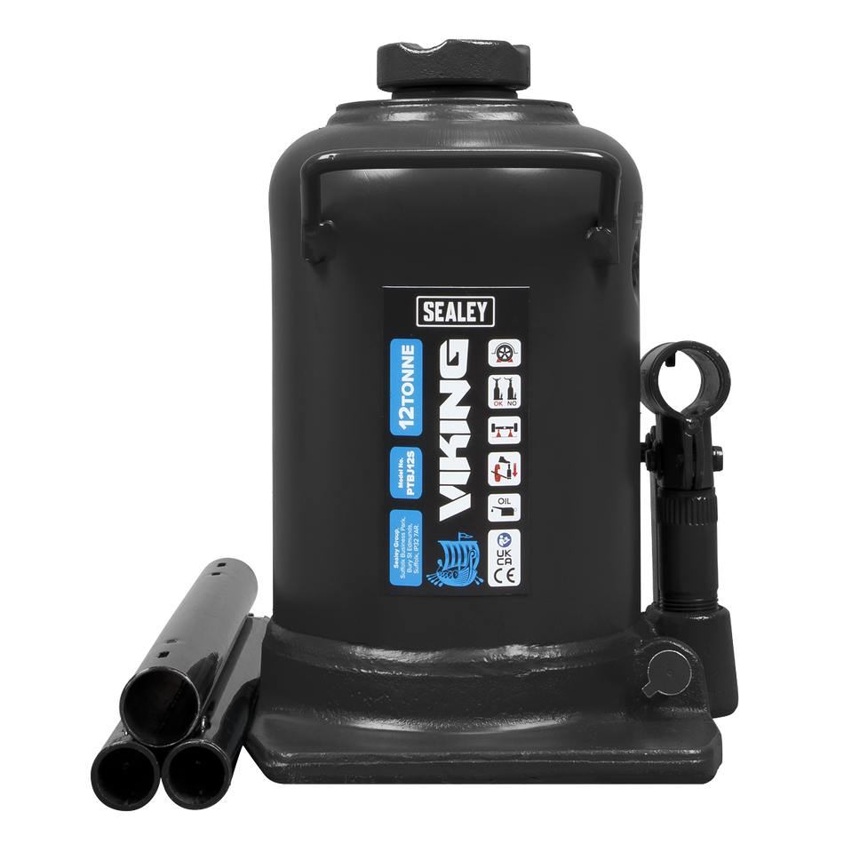 PTBJ12S Viking Telescopic Bottle Jack 12 Tonne