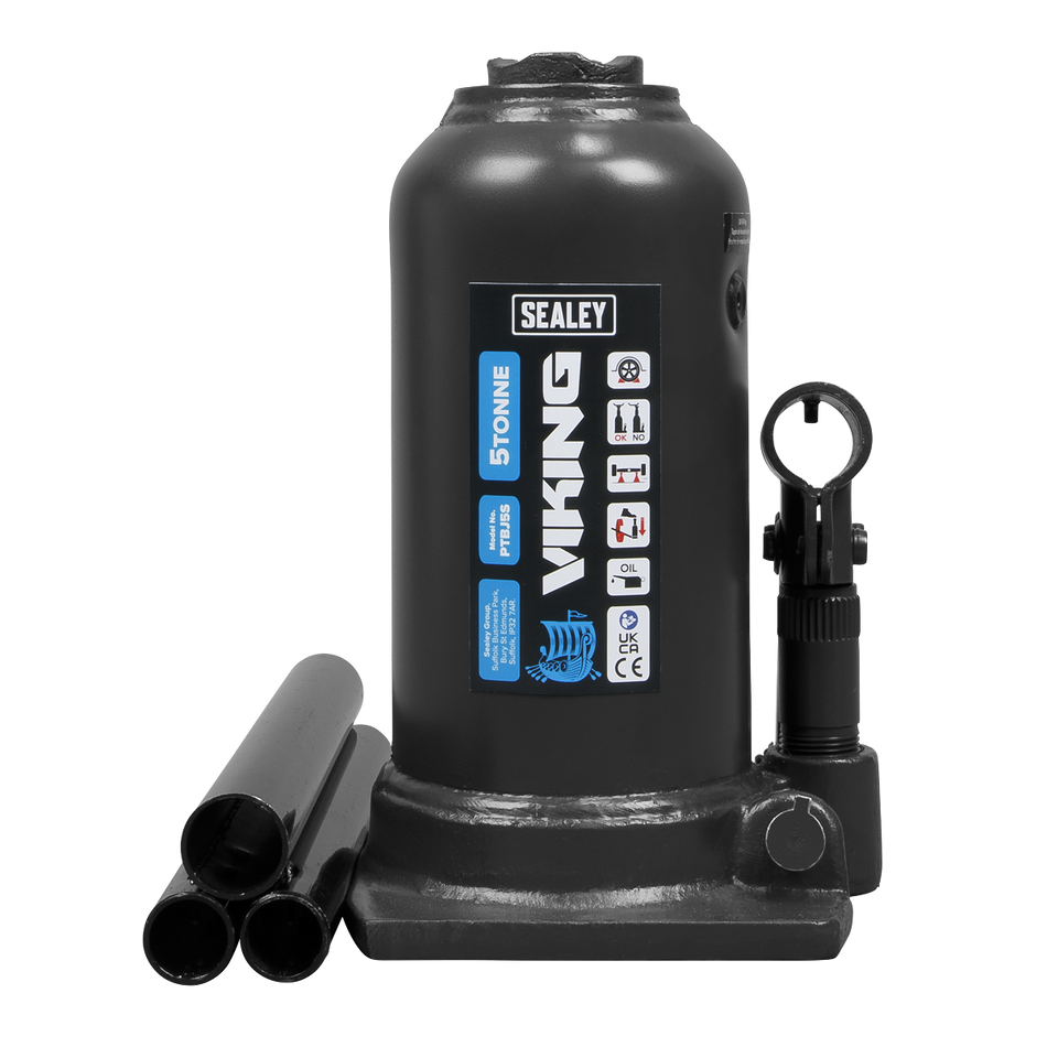 PTBJ5S Viking Telescopic Bottle Jack 5 Tonne