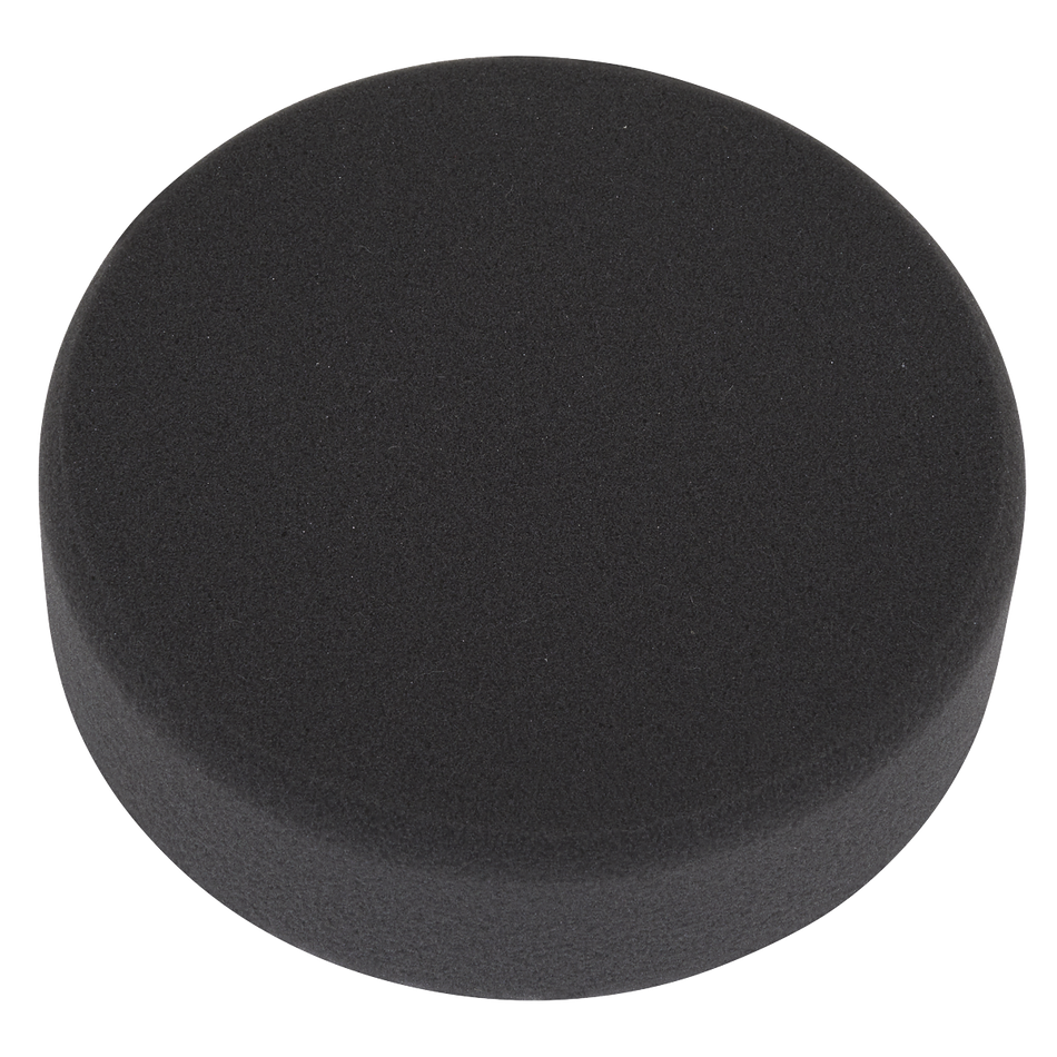 PTCCHV150P Hook-and-Loop Buffing & Polishing Foam Head 150 x 50mm - Black/Soft