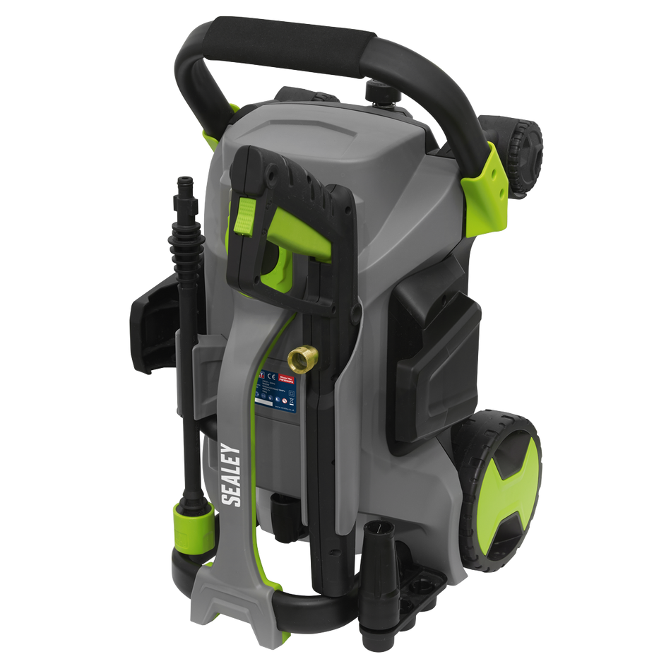 PW2000PA Pull-Along Pressure Washer with TSS 140bar 1800W/230V