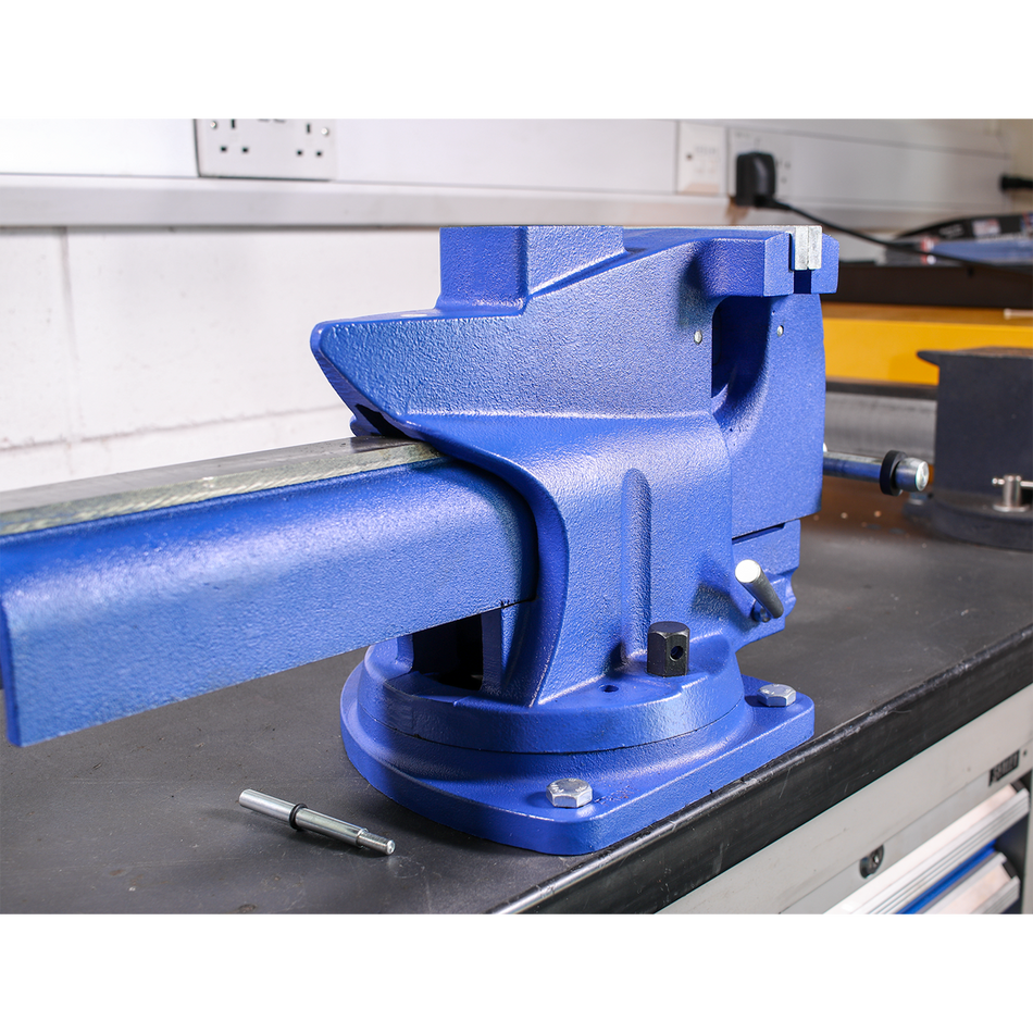 QAV150 Quick Action Cast Iron Vice with Swivel Base 150mm