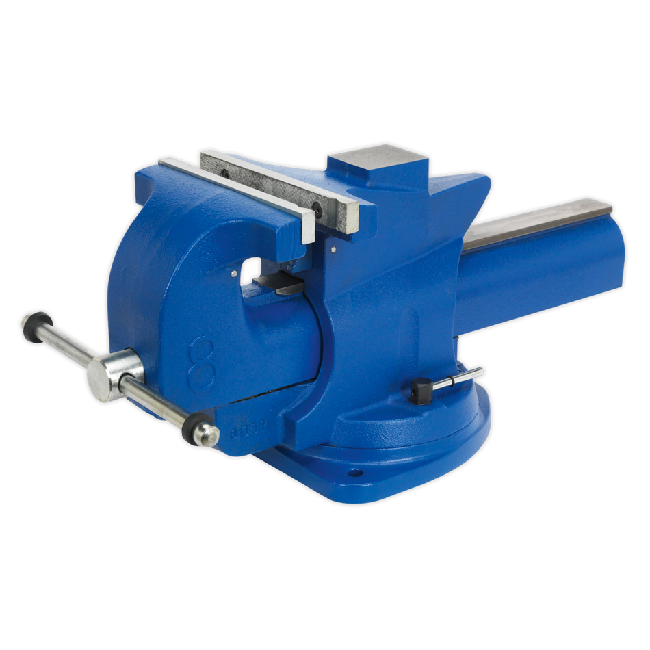 QAV200 Quick Action Cast Iron Vice with Swivel Base 200mm