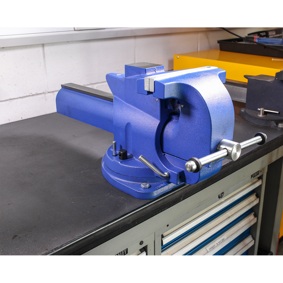 QAV200 Quick Action Cast Iron Vice with Swivel Base 200mm