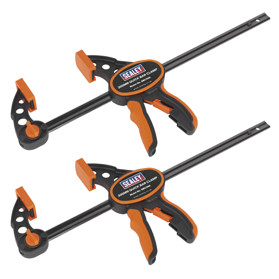 QBC3002 Quick Bar Clamp Set 300mm 2pc