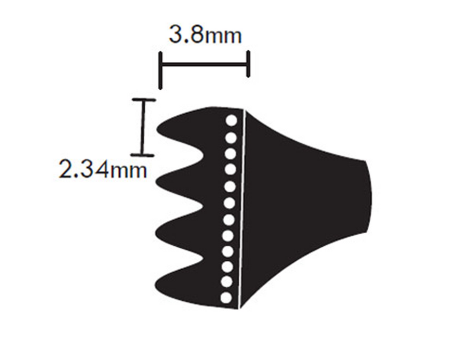 1965-6PJ-PIX Ribbed Poly V-Belt