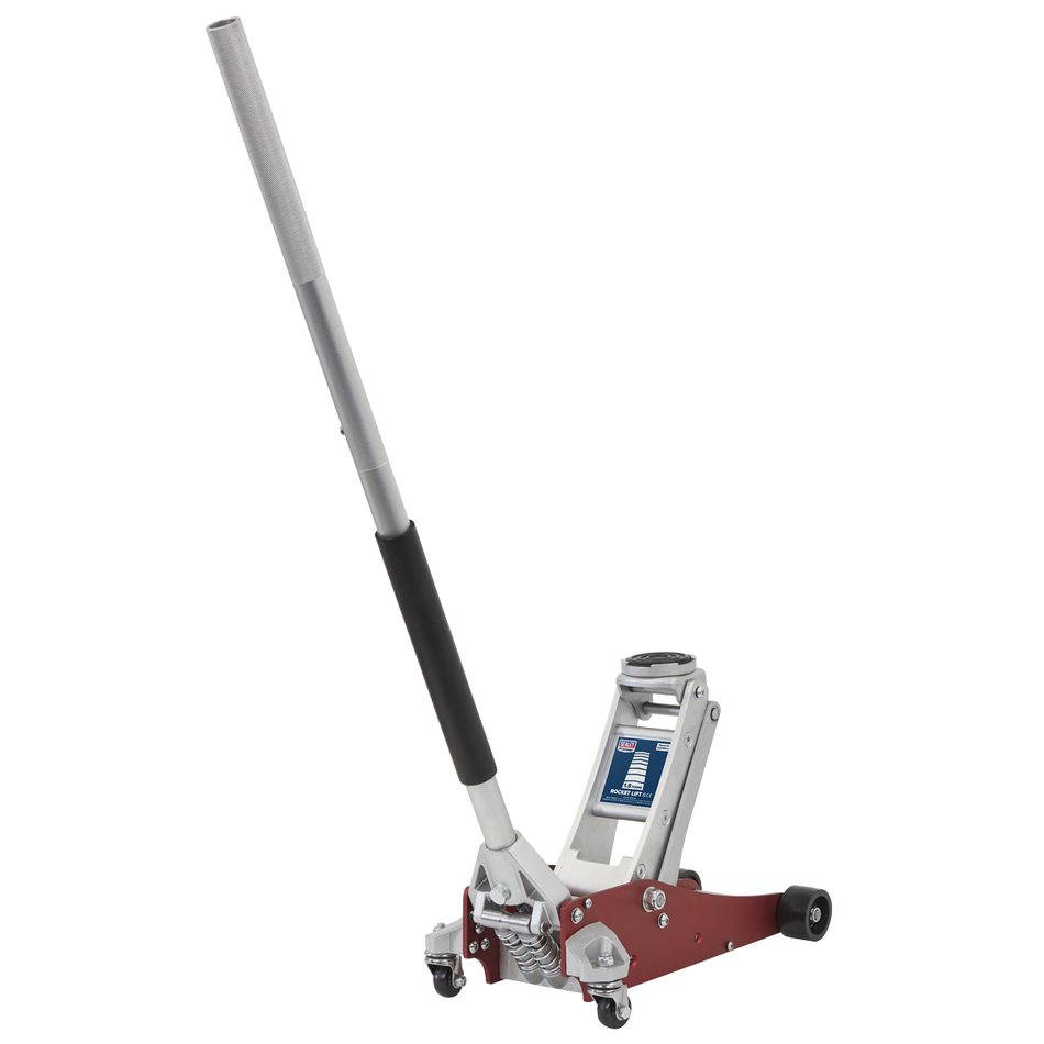 RJA1550 Premier Low Profile Aluminium Trolley Jack with Rocket Lift 1.5 Tonne