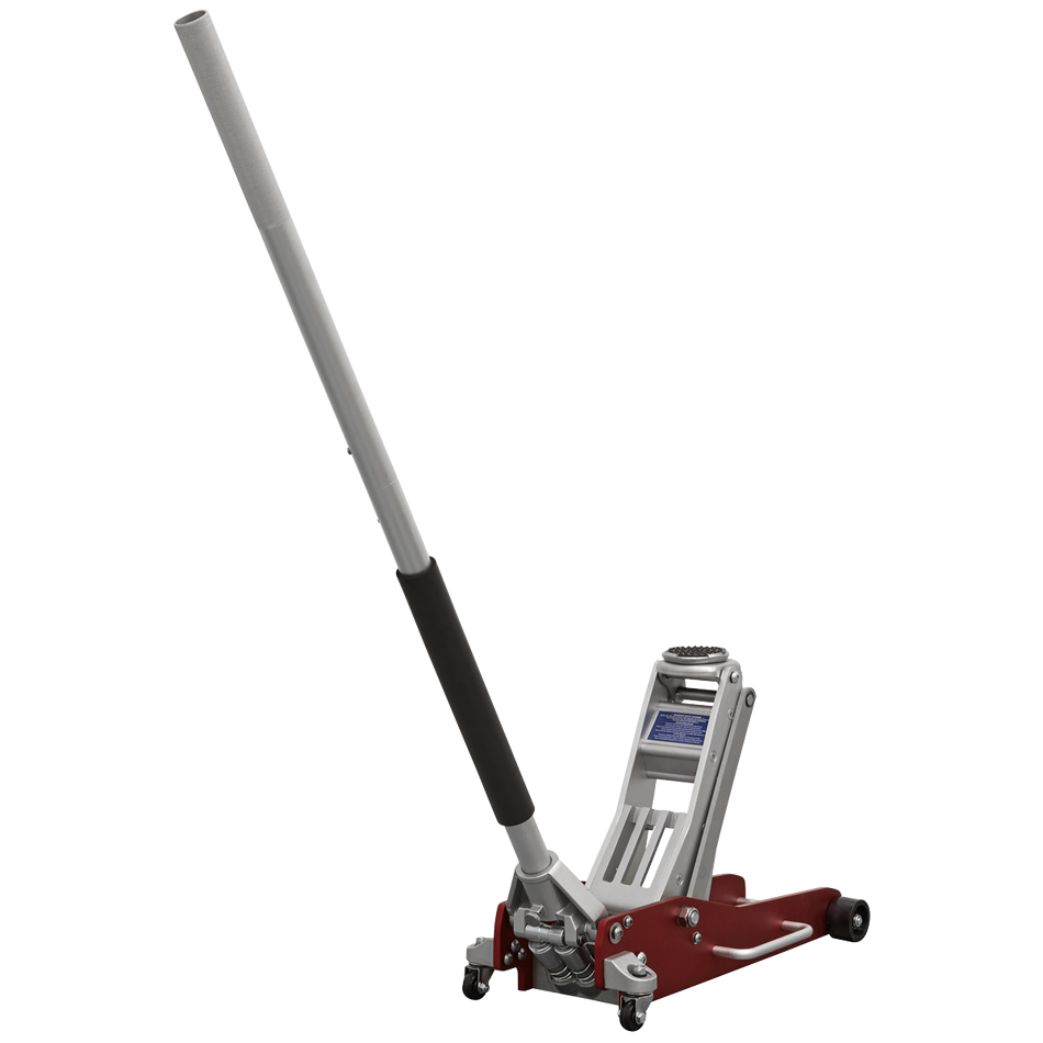 RJA2500 Premier Low Profile Aluminium Trolley Jack with Rocket Lift 2.5 Tonne