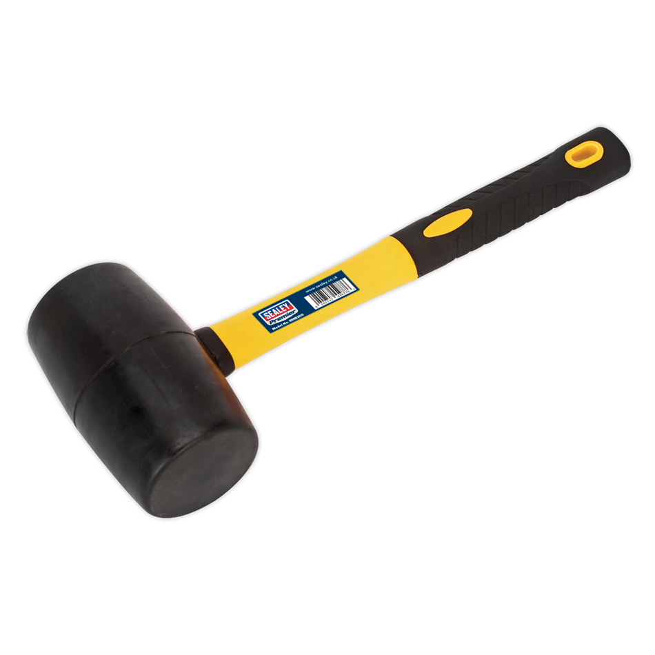 RMB200 Premier Rubber Mallet with Fibreglass Shaft 2lb