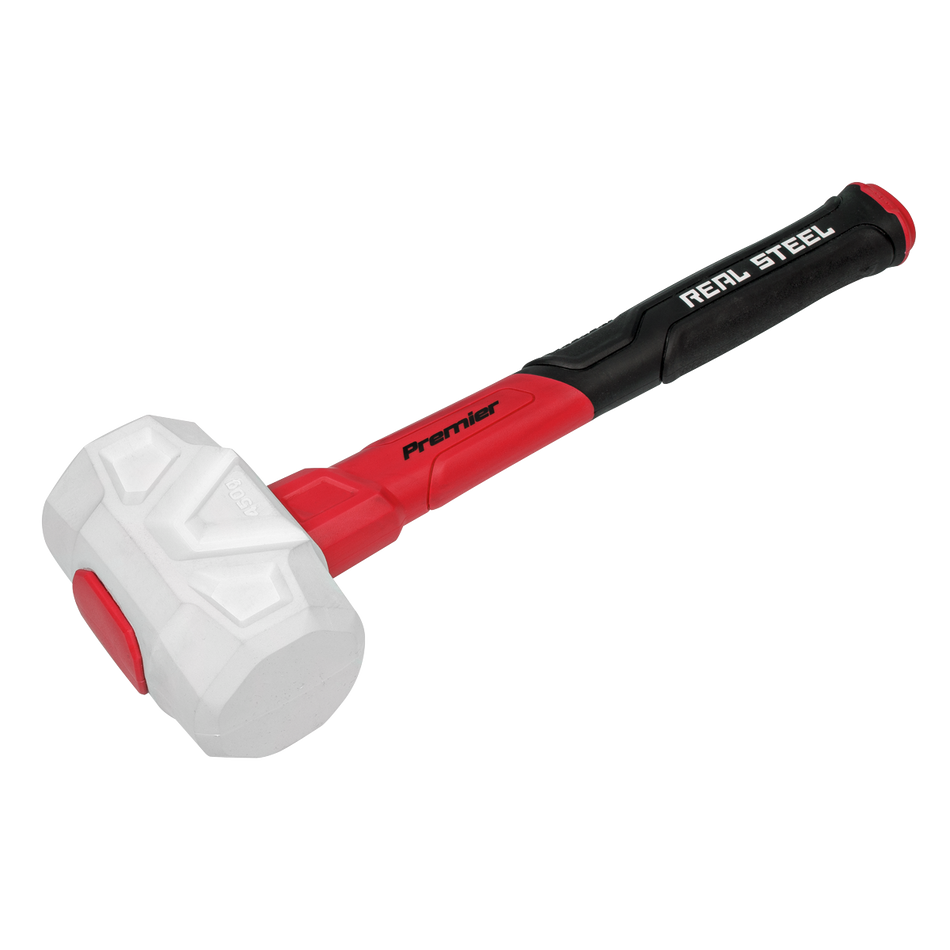RMG16 Premier Rubber Mallet with Fibreglass Shaft & Graphite Core 16oz