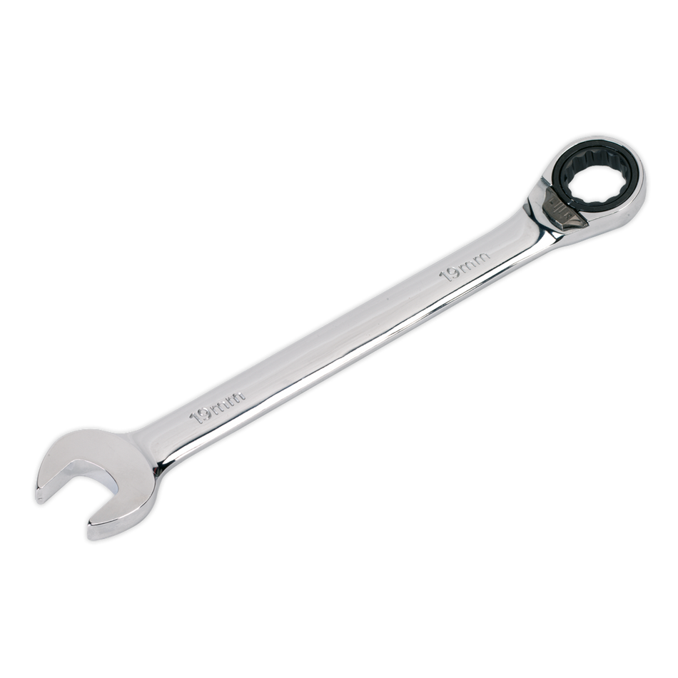 RRCW19 Premier Reversible Combination Ratchet Spanner 19mm
