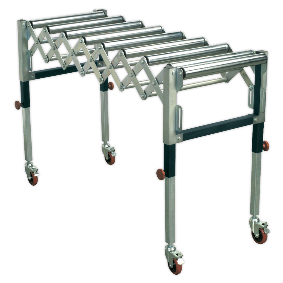RS911F Adjustable Roller Stand 450-1300mm 130kg Capacity