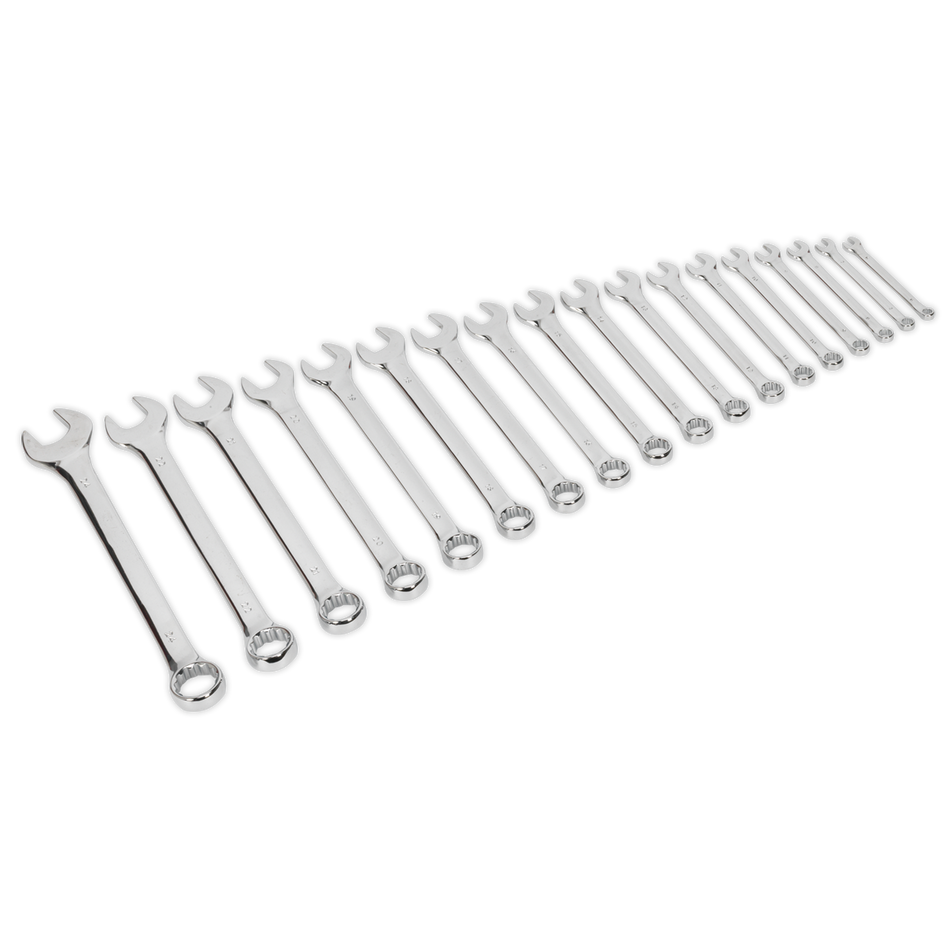 S01052 Siegen Combination Spanner Set 18pc