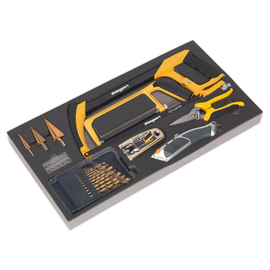 S01133 Cutting & Drilling Set with Tool Tray 28pc
