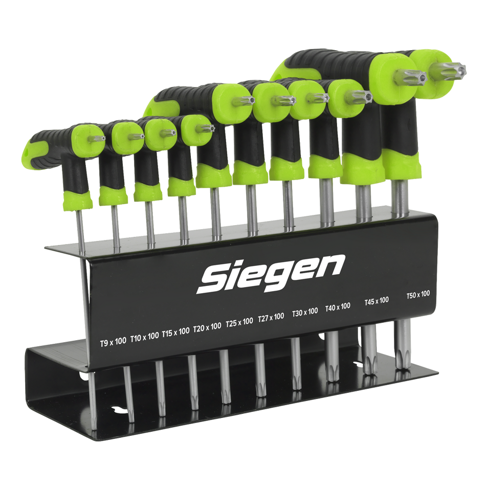 S01151 Siegen T-Handle TRX-Star* Key Set 10pc