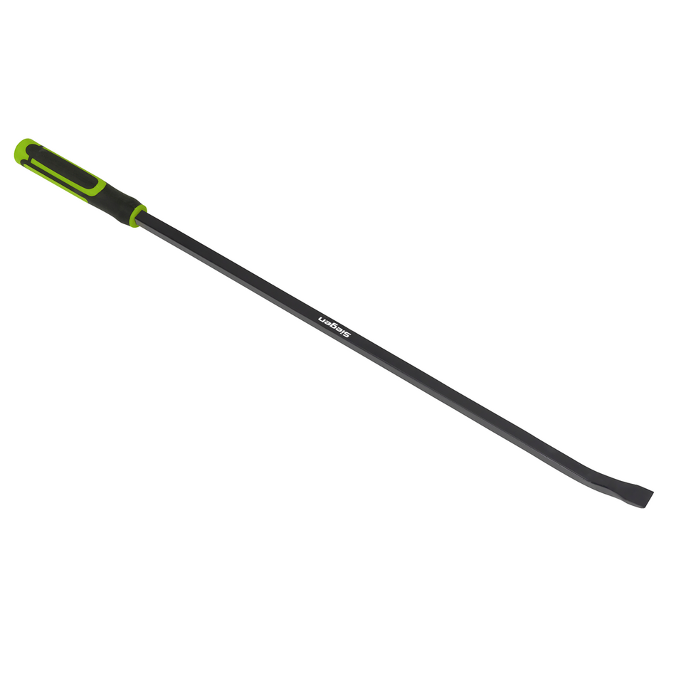 Siegen Heavy-Duty 25deg Pry Bar with Hammer Cap 900mm
