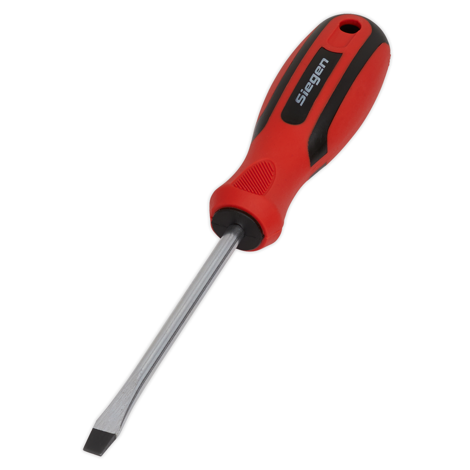 S01174 Siegen Slotted Screwdriver 6 x 100mm