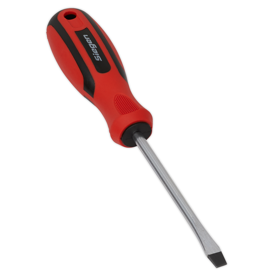 S01174 Siegen Slotted Screwdriver 6 x 100mm