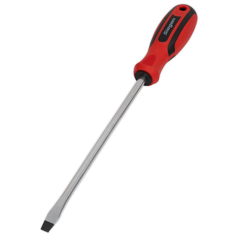 S01177 Siegen Slotted Screwdriver 8 x 200mm