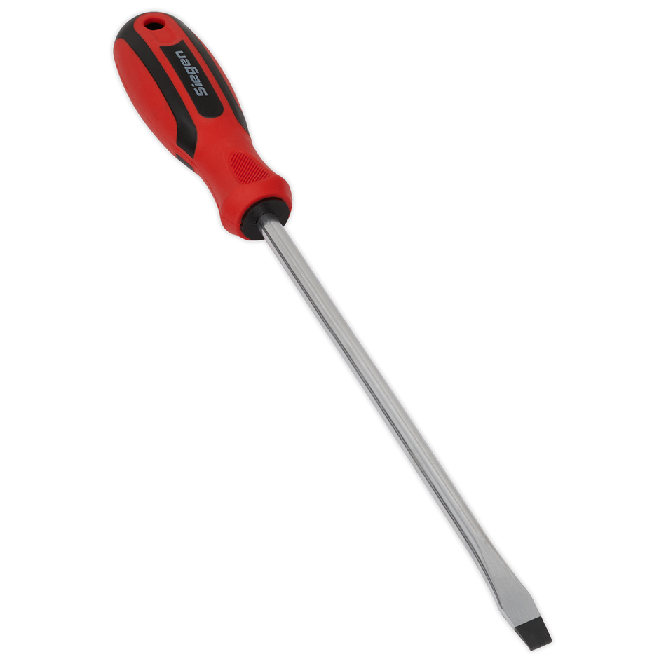 S01177 Siegen Slotted Screwdriver 8 x 200mm