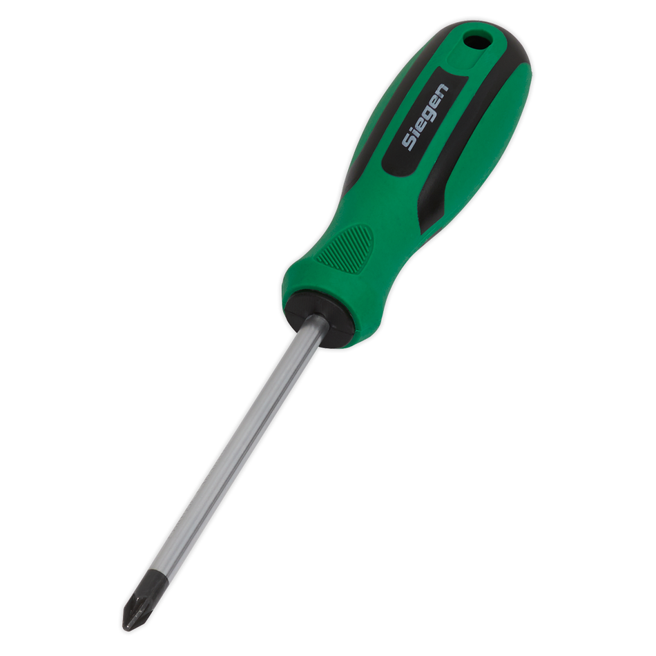 S01186 Siegen Pozi Screwdriver #2 x 100mm