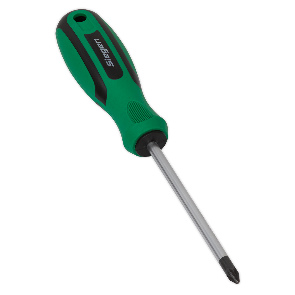 S01186 Siegen Pozi Screwdriver #2 x 100mm