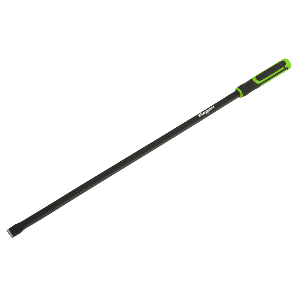S01191 Siegen Heavy-Duty Straight Pry Bar with Hammer Cap 900mm