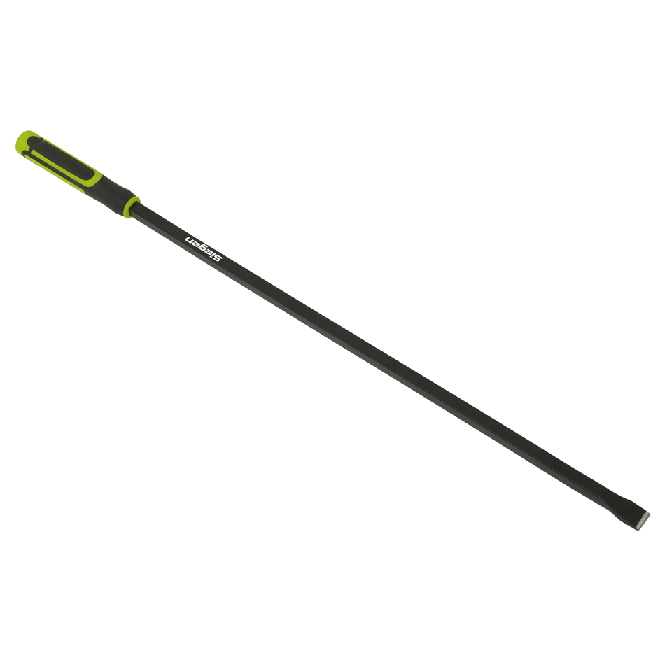 S01191 Siegen Heavy-Duty Straight Pry Bar with Hammer Cap 900mm