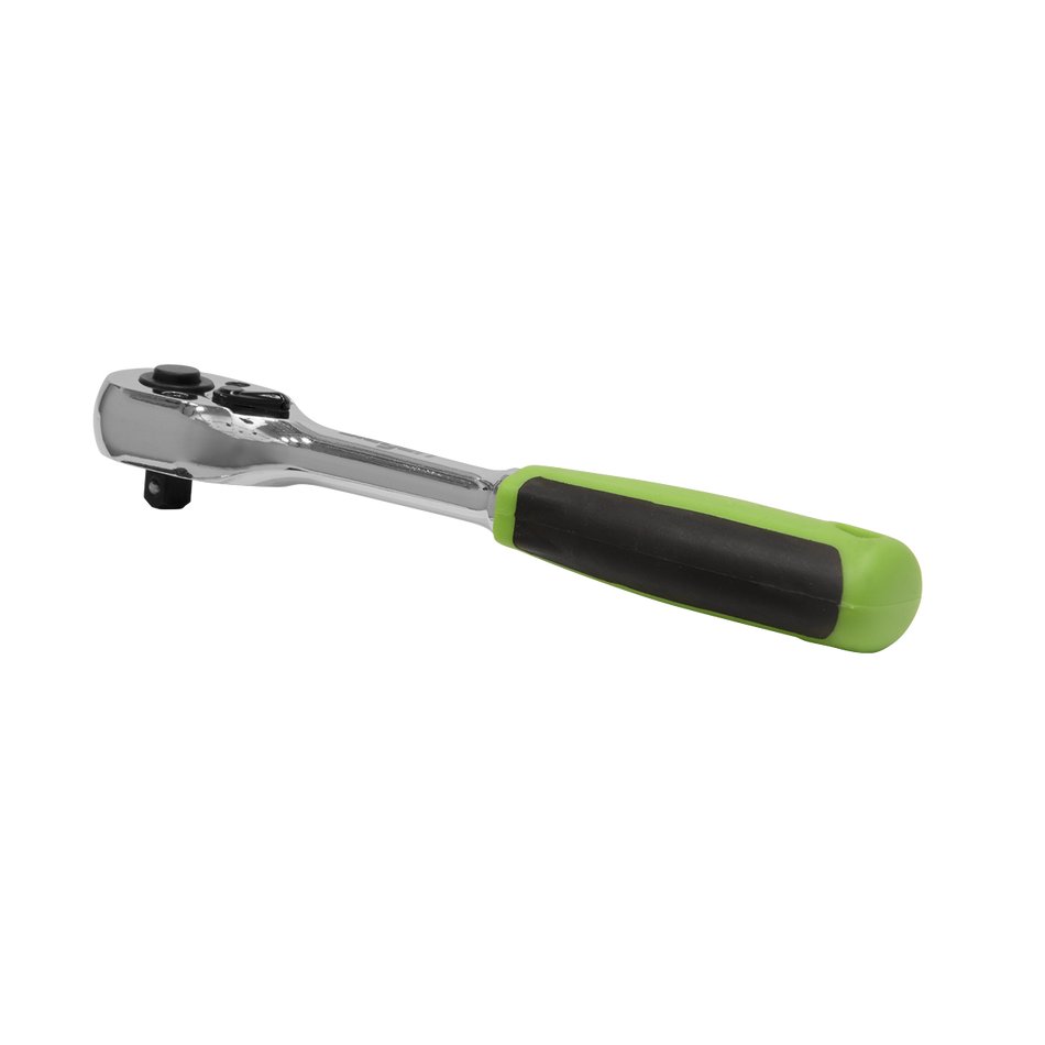 S01200 Siegen Pear-Head Ratchet Wrench with Flip Reverse 1/4"Sq Drive