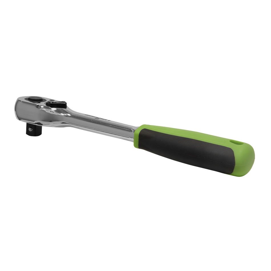 S01202 Siegen Pear-Head Ratchet Wrench with Flip Reverse 1/2"Sq Drive