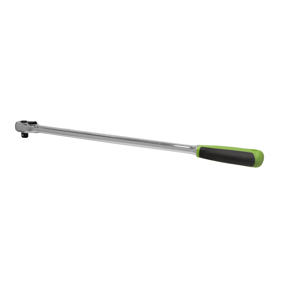 S01206 Siegen Extra-Long Pear-Head Ratchet Wrench with Flip Reverse 3/8"Sq Drive
