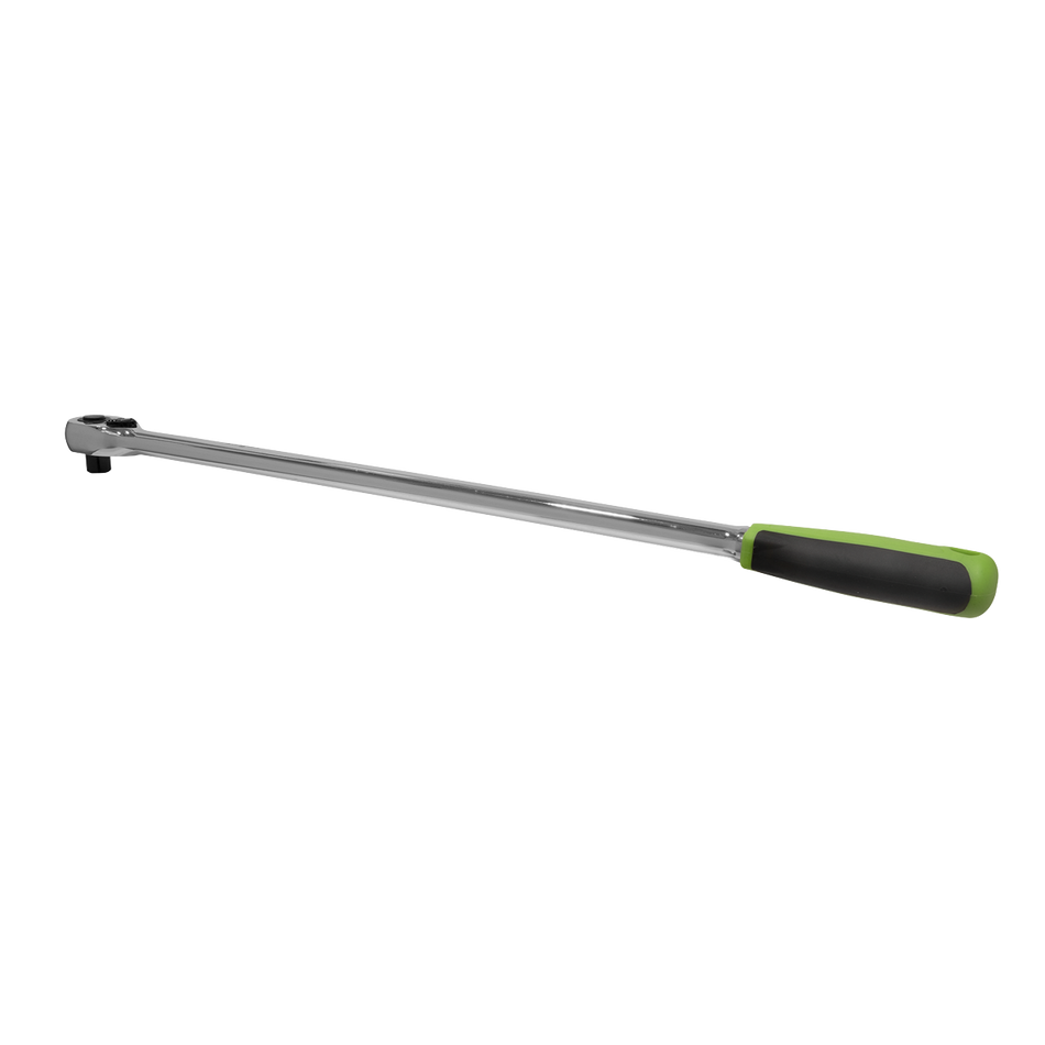 S01207 Siegen Extra-Long Pear-Head Ratchet Wrench with Flip Reverse 1/2"Sq Drive