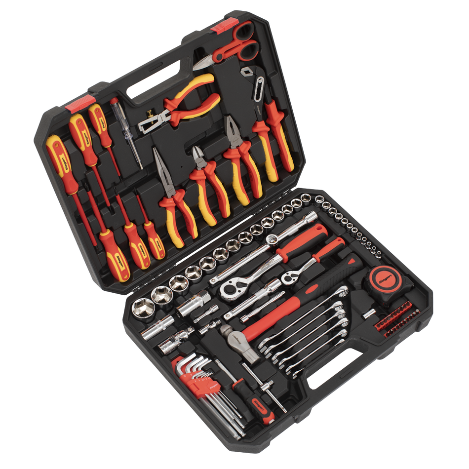S01217 Siegen Electrician's Tool Kit 90pc