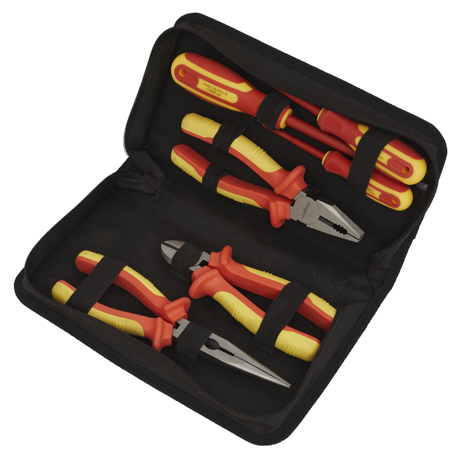 S01218 Siegen Electrical Tool Kit 6pc - VDE Approved