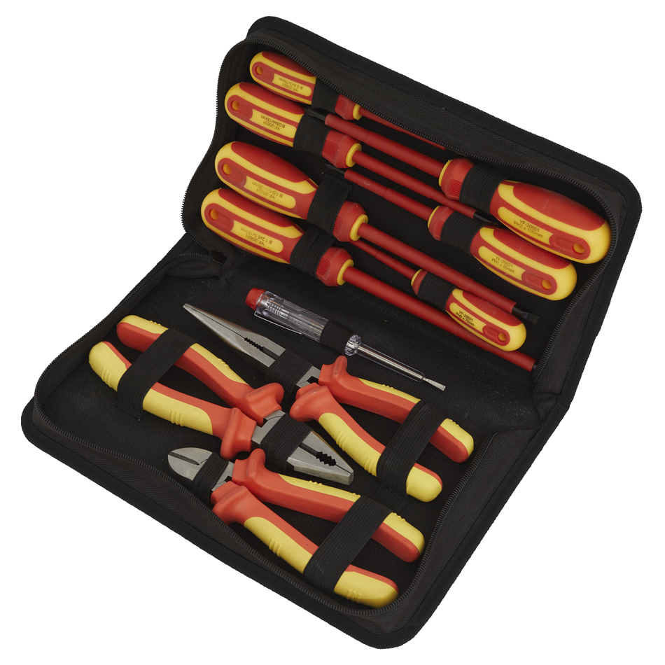 S01219 Siegen Electrical VDE Tool Kit 11pc