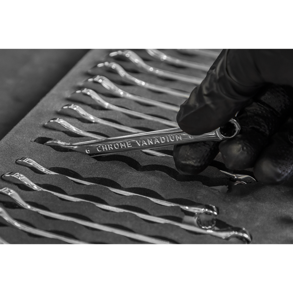 S01239 Siegen Metric/Imperial Combination Spanner Set 32pc