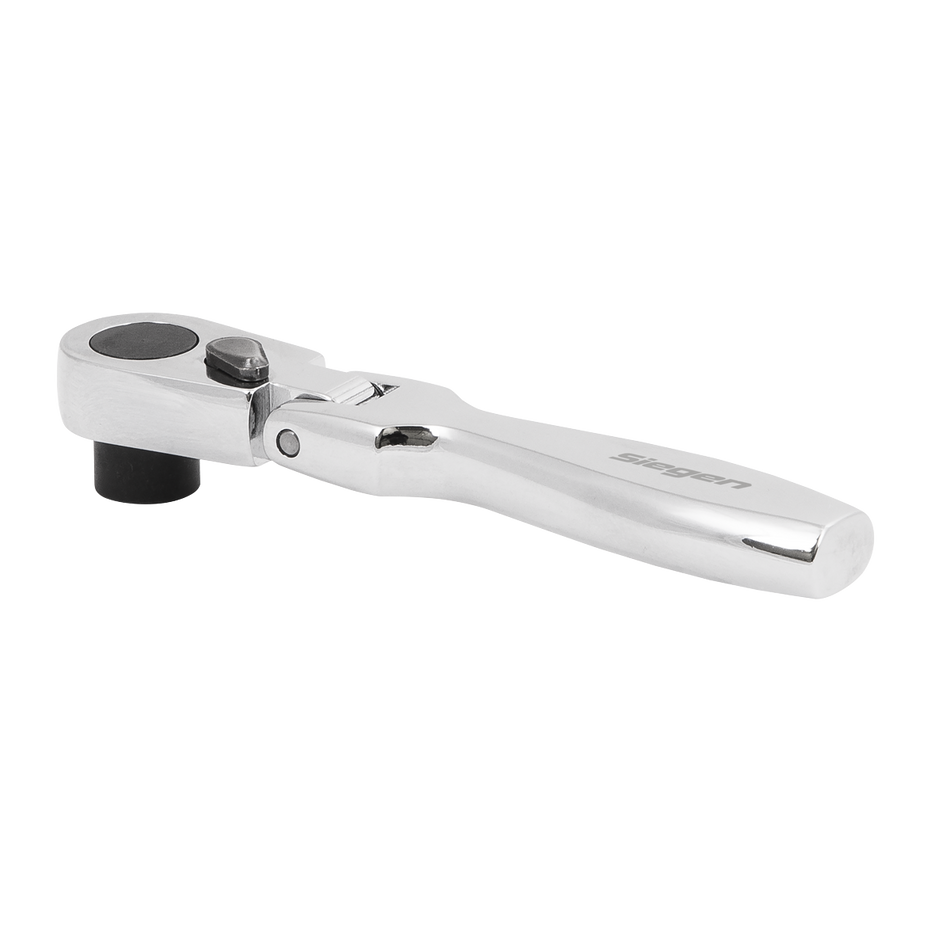 S01253 Siegen Micro Flexi-Head Ratchet Bit Driver 1/4"Hex