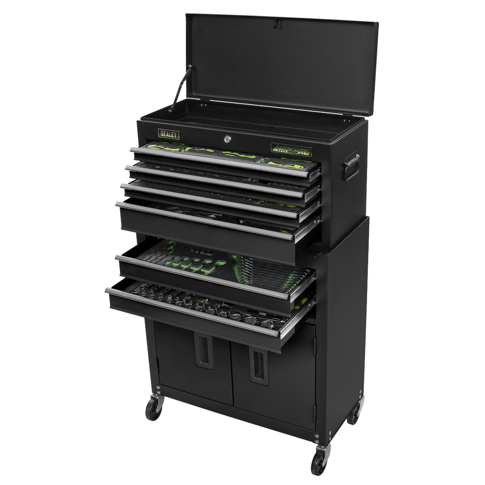 S01267 Top Chest & Rollcab Combination 6 Drawer with Tool Kit 247pc