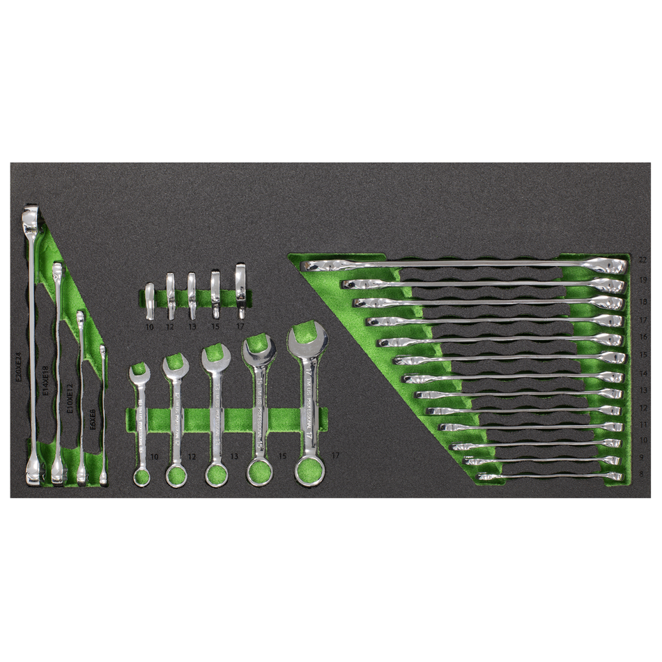 S01267 Top Chest & Rollcab Combination 6 Drawer with Tool Kit 247pc