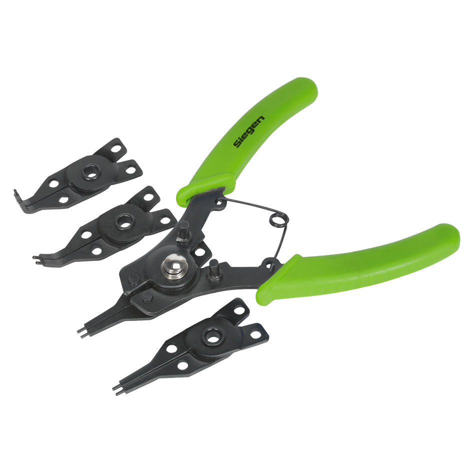 S0457 Siegen Internal/External Circlip Pliers Set